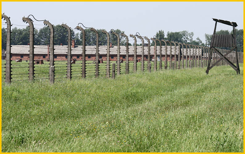 Fence, Guard Stand and Barracks